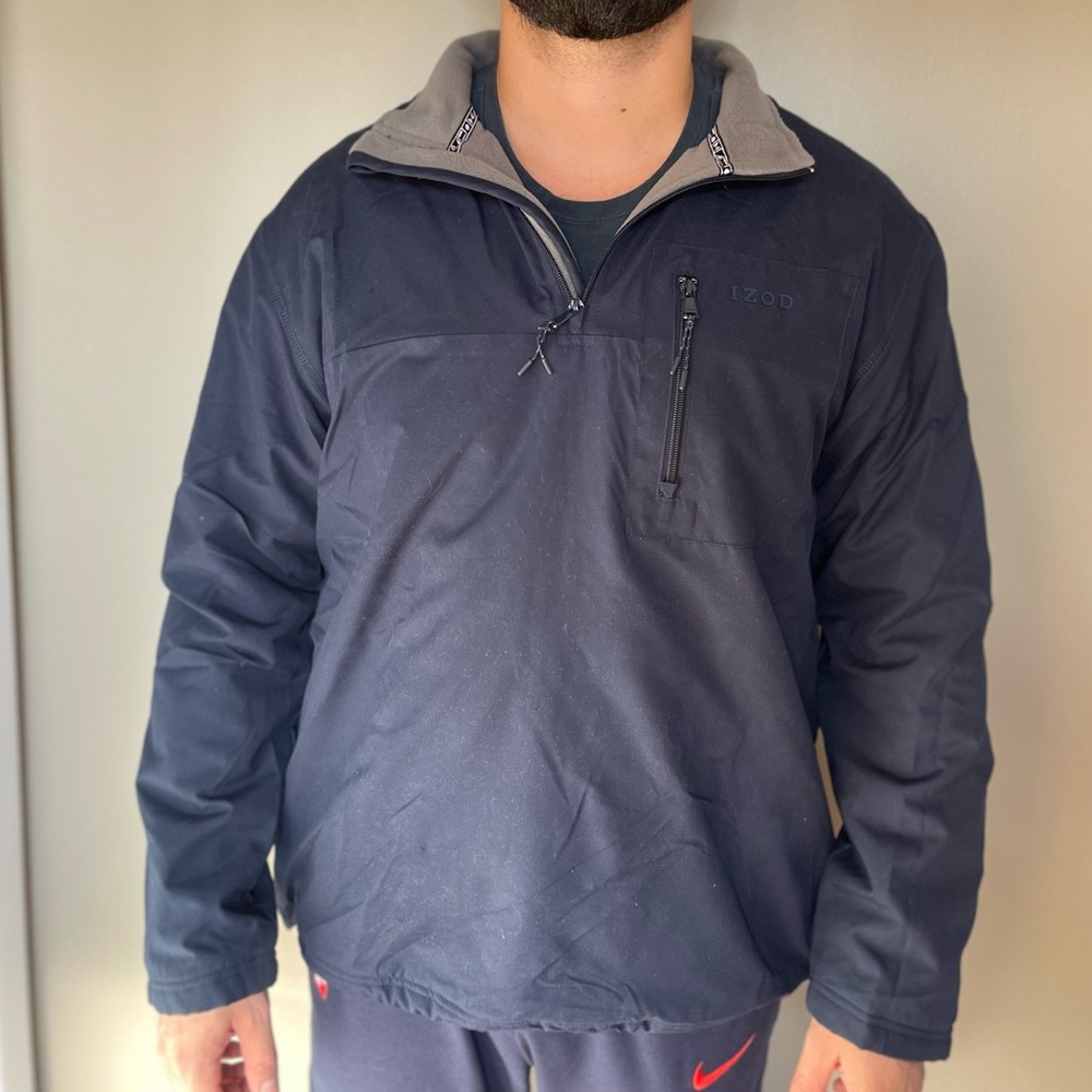 Men’s IZOD Half-Zip Fleece Lined Jacket